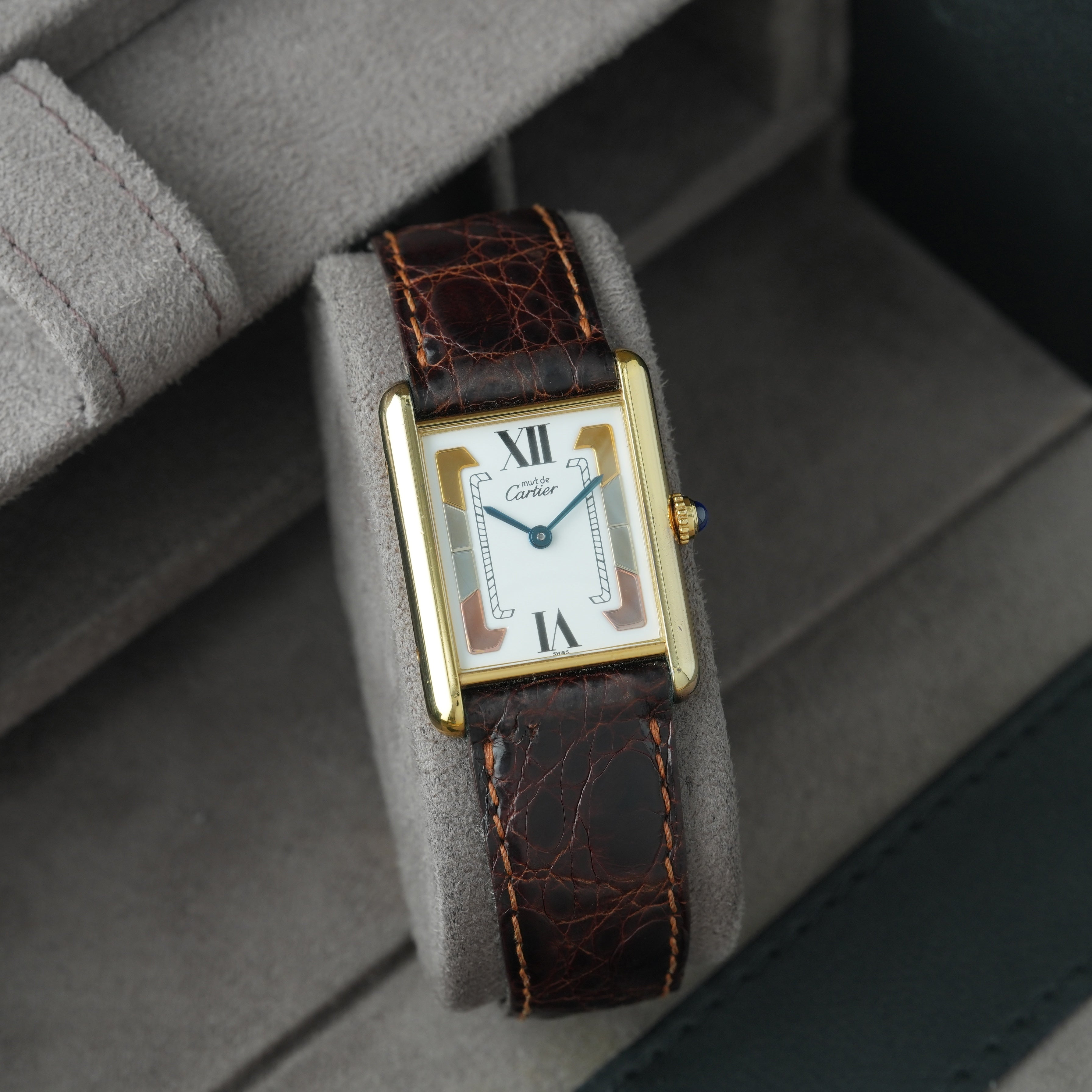 Cartier Tank Must Ref. 590005 'Trinity' 'Vermeil'