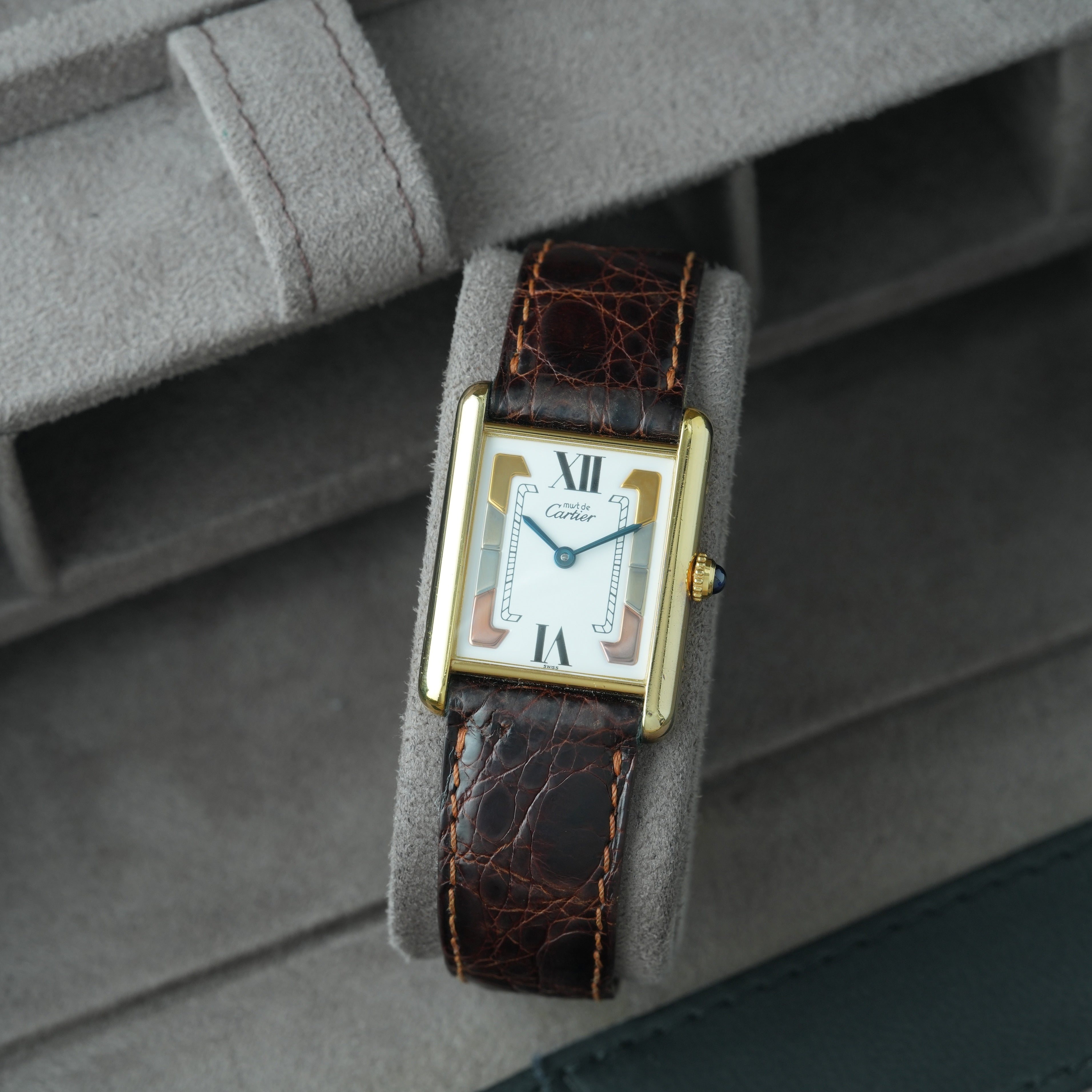 Cartier Tank Must Ref. 590005 'Trinity' 'Vermeil'