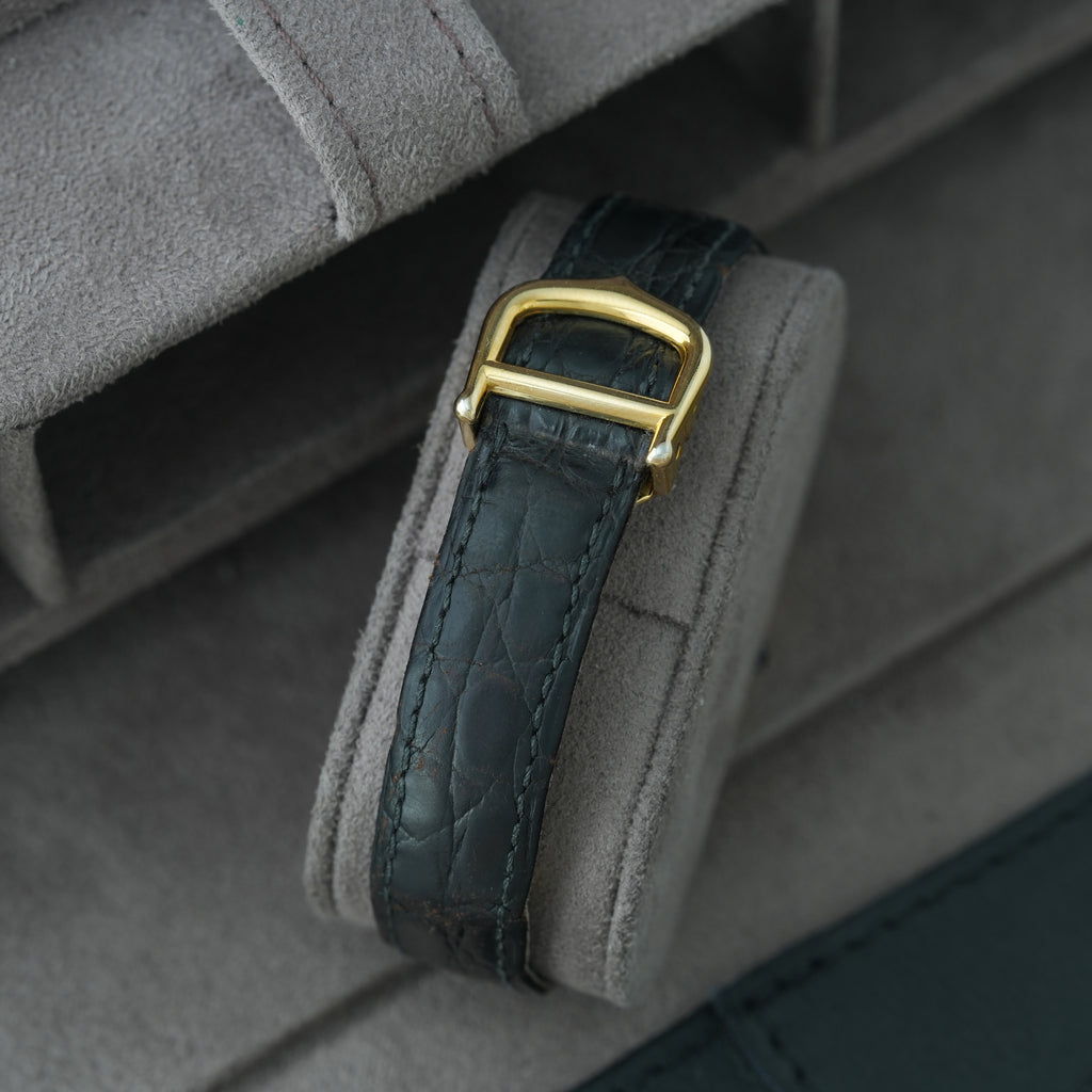 Cartier Tank Vermeil Ref. 5057001 20x28mm 'Trinity' Faltschließe