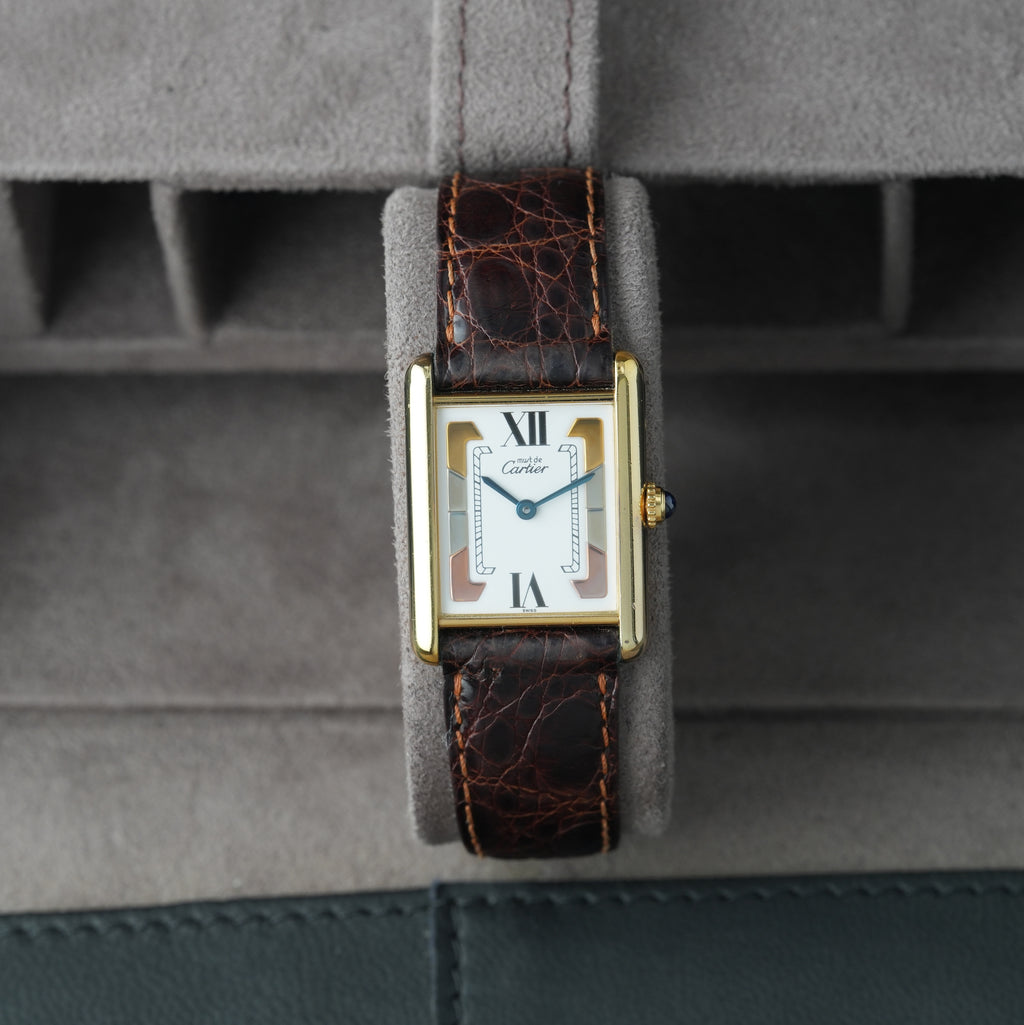 Cartier Tank Must Ref. 590005 'Trinity' 'Vermeil'