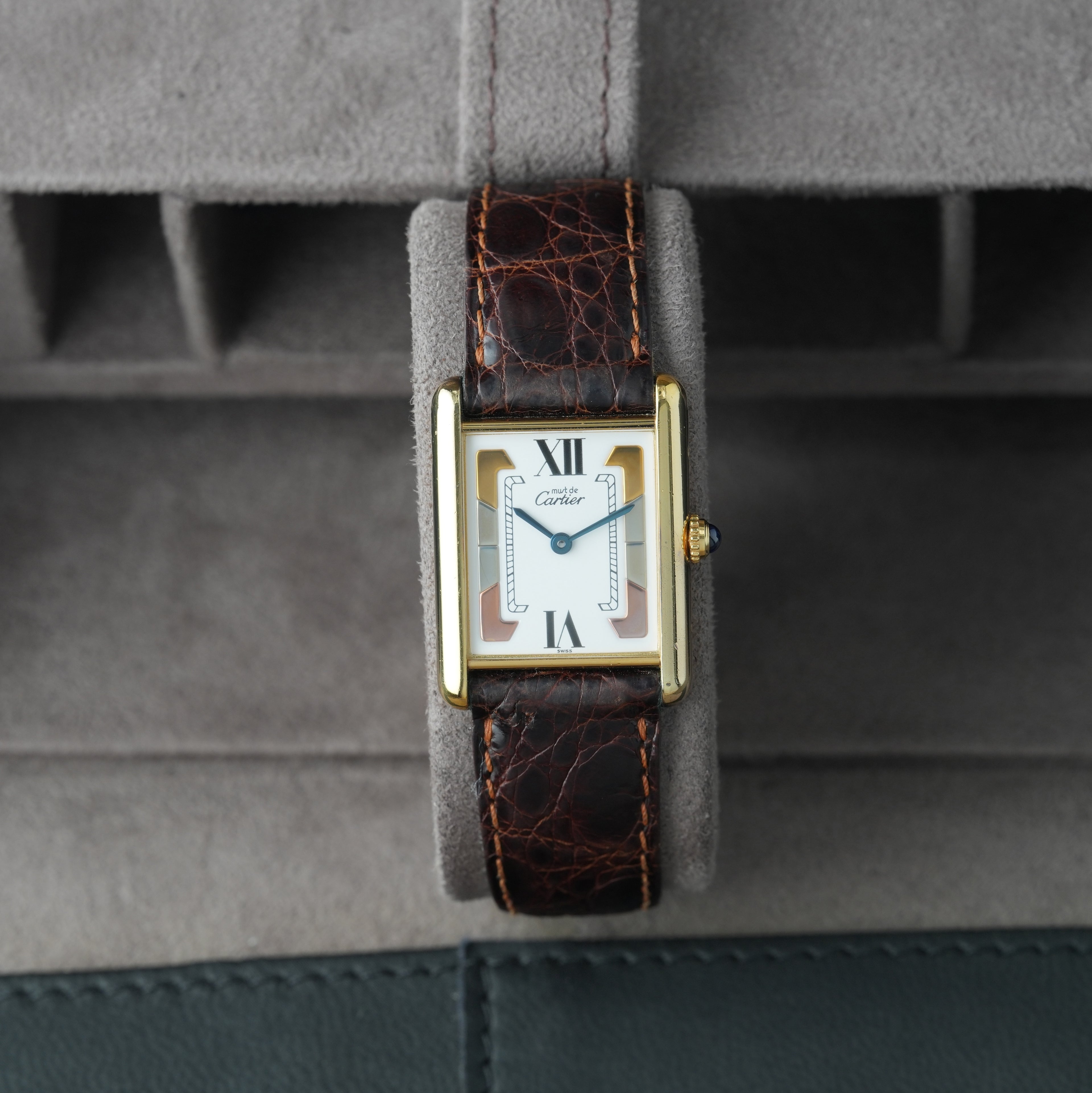 Cartier Tank Must Ref. 590005 'Trinity' 'Vermeil'