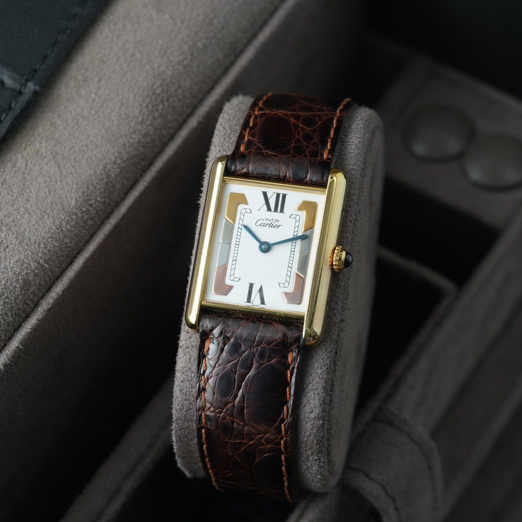 Cartier Tank Must Ref. 590005 'Trinity' 'Vermeil'