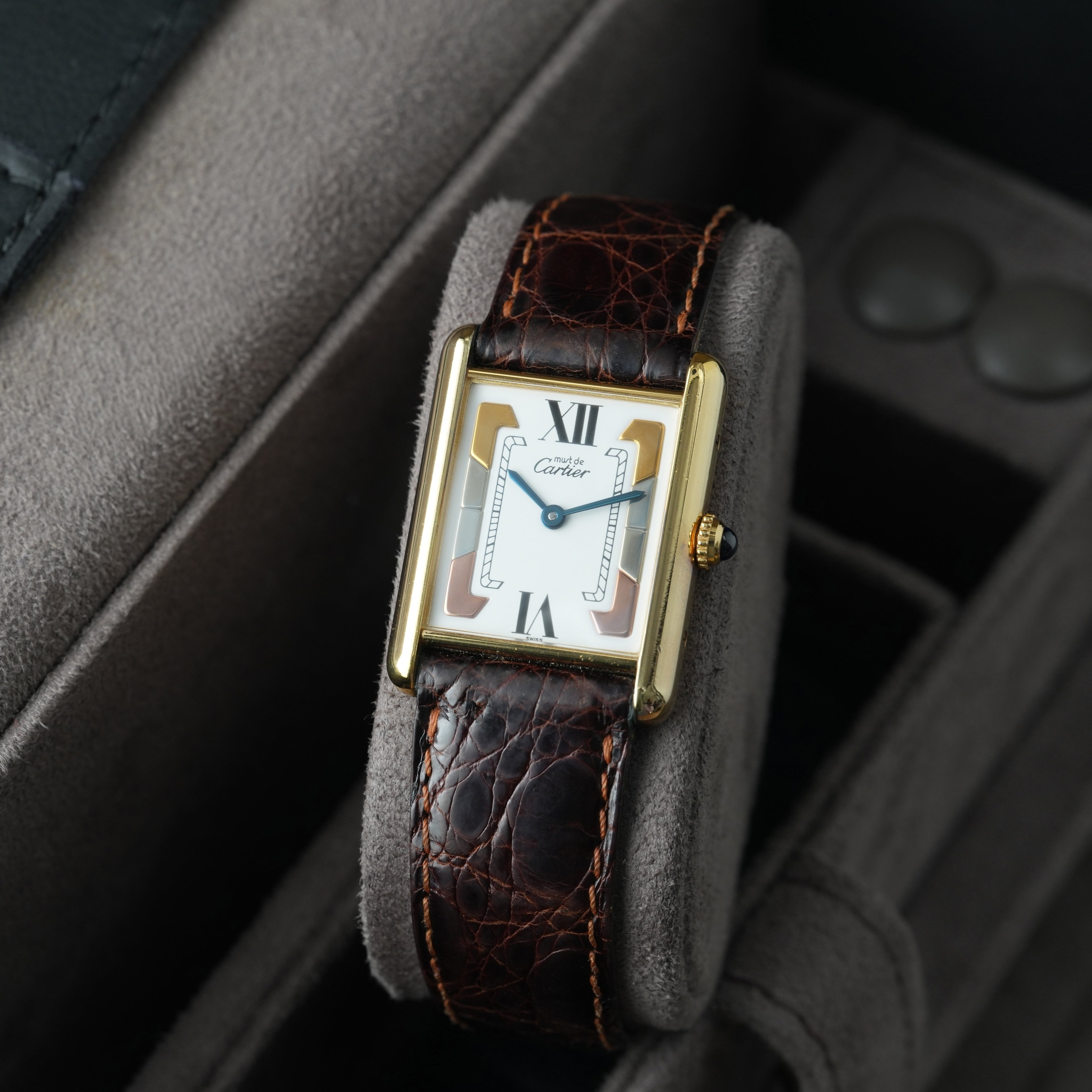 Cartier Tank Must Ref. 590005 'Trinity' 'Vermeil'