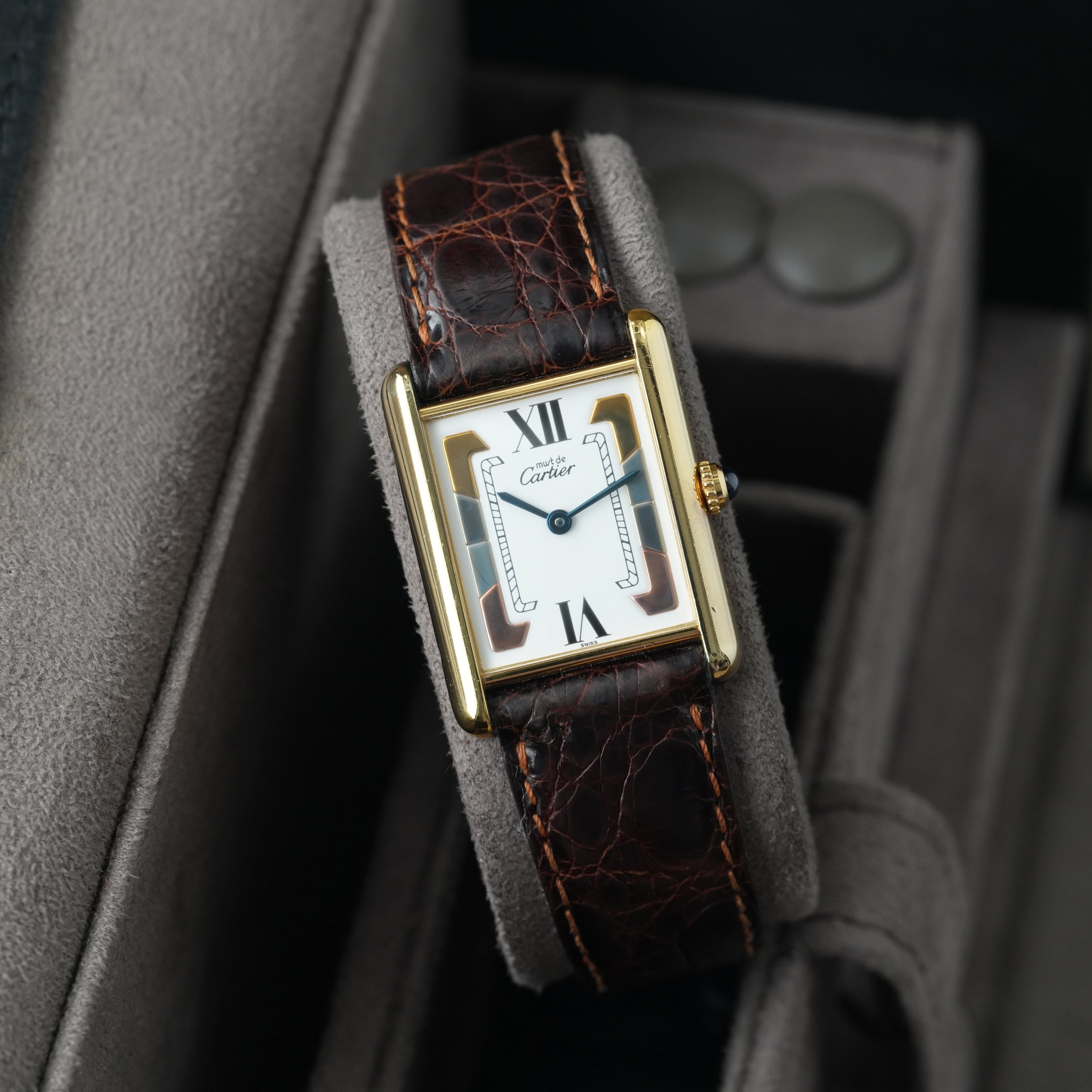 Cartier Tank Must Ref. 590005 'Trinity' 'Vermeil'