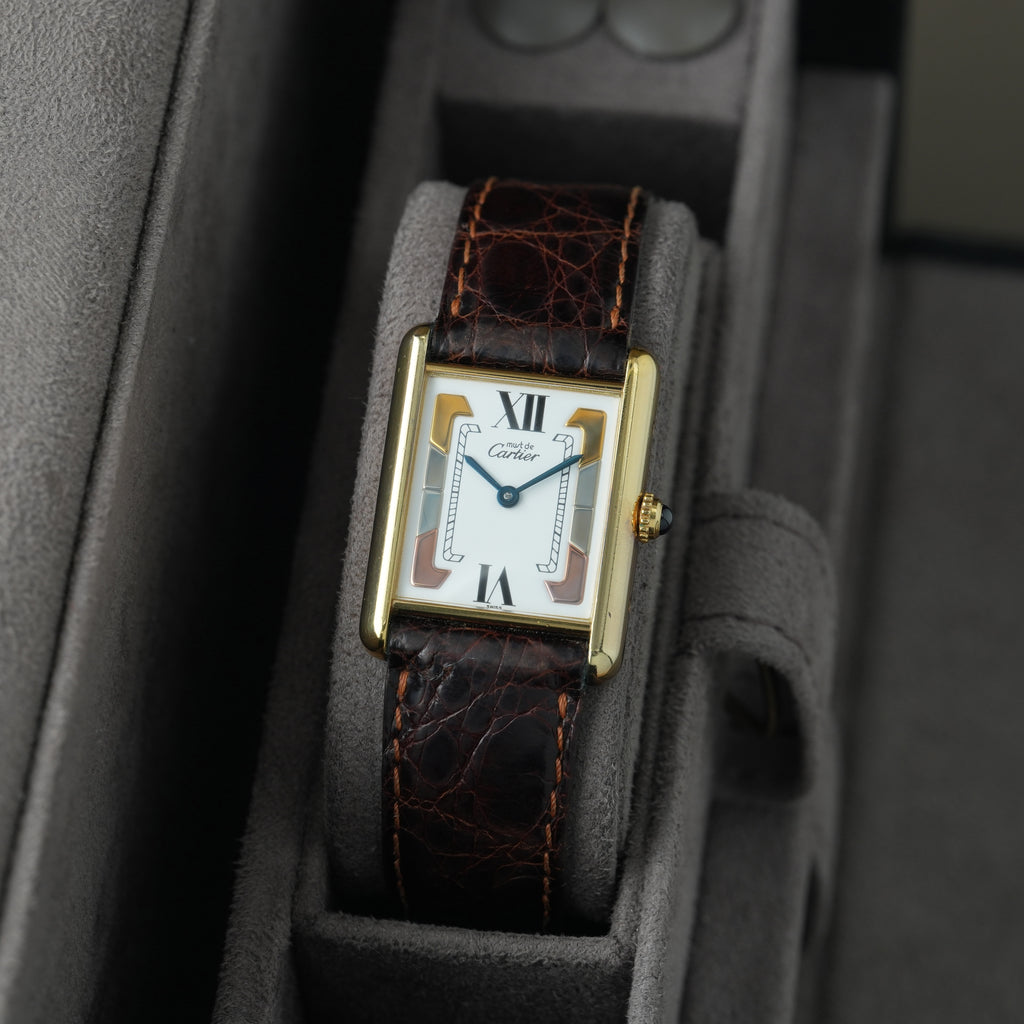 Cartier Tank Must Ref. 590005 'Trinity' 'Vermeil'