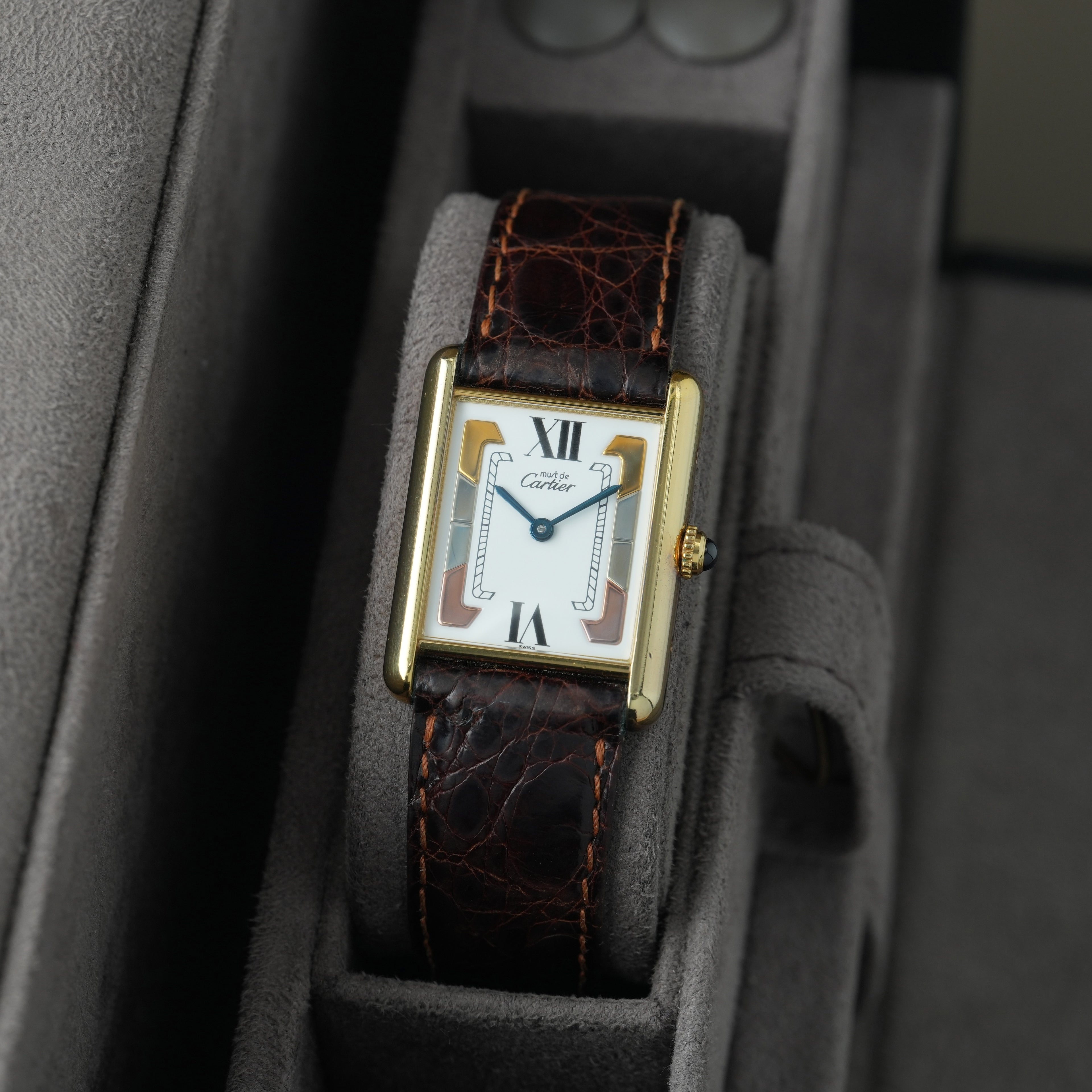 Cartier Tank Must Ref. 590005 'Trinity' 'Vermeil'