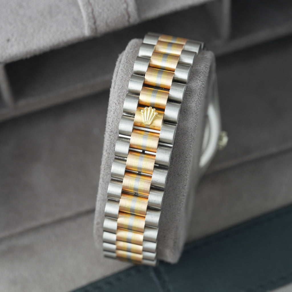 Rolex Day-Date 36 'Tridor' Box & Papiere Ref.18239 'MOP-Diamant-Jubilee Dial'