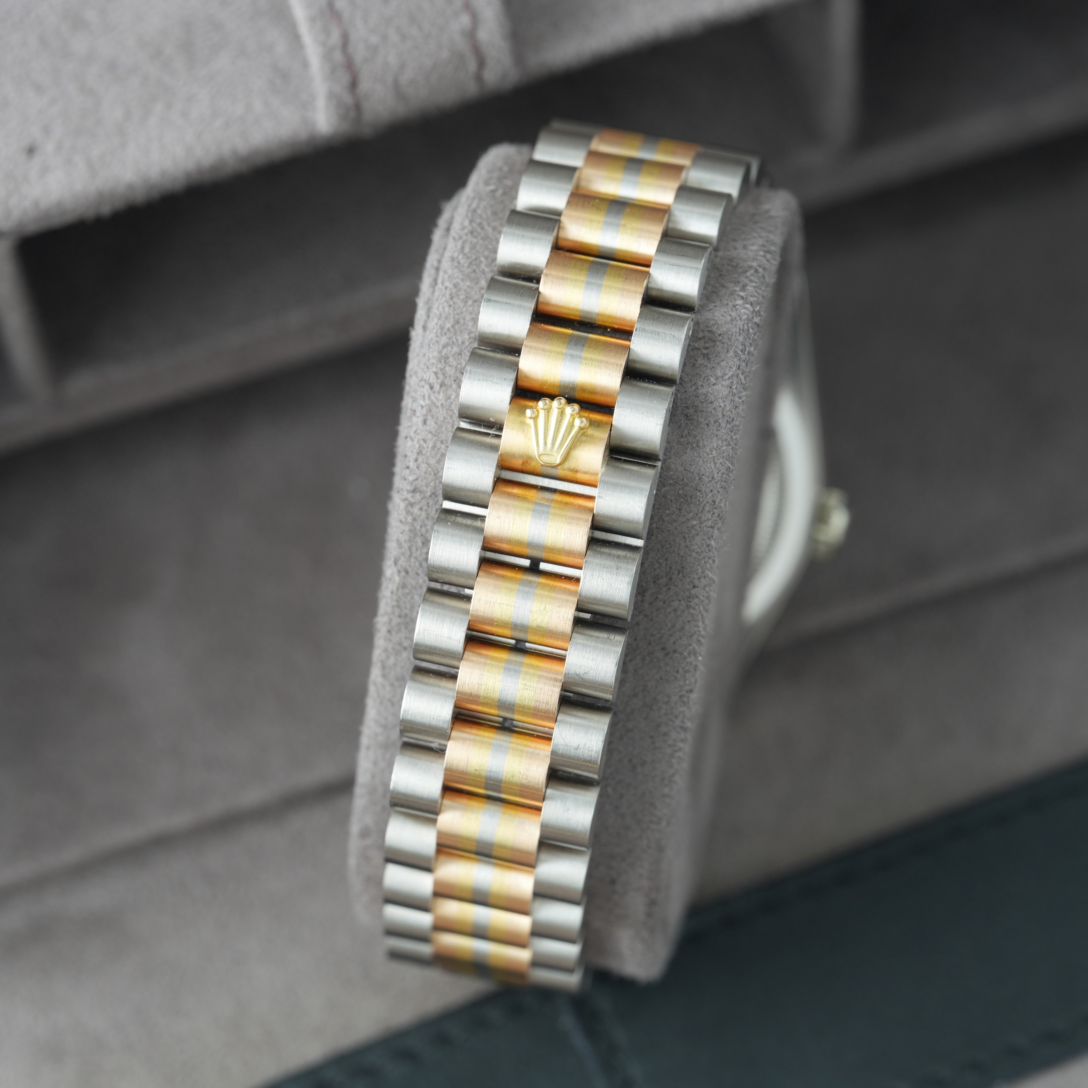 Rolex Day-Date 36 'Tridor' Box & Papiere Ref.18239 'MOP-Diamant-Jubilee Dial'