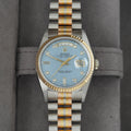 Rolex Day-Date 36 'Tridor' Box & Papiere Ref.18239 'MOP-Diamant-Jubilee Dial'