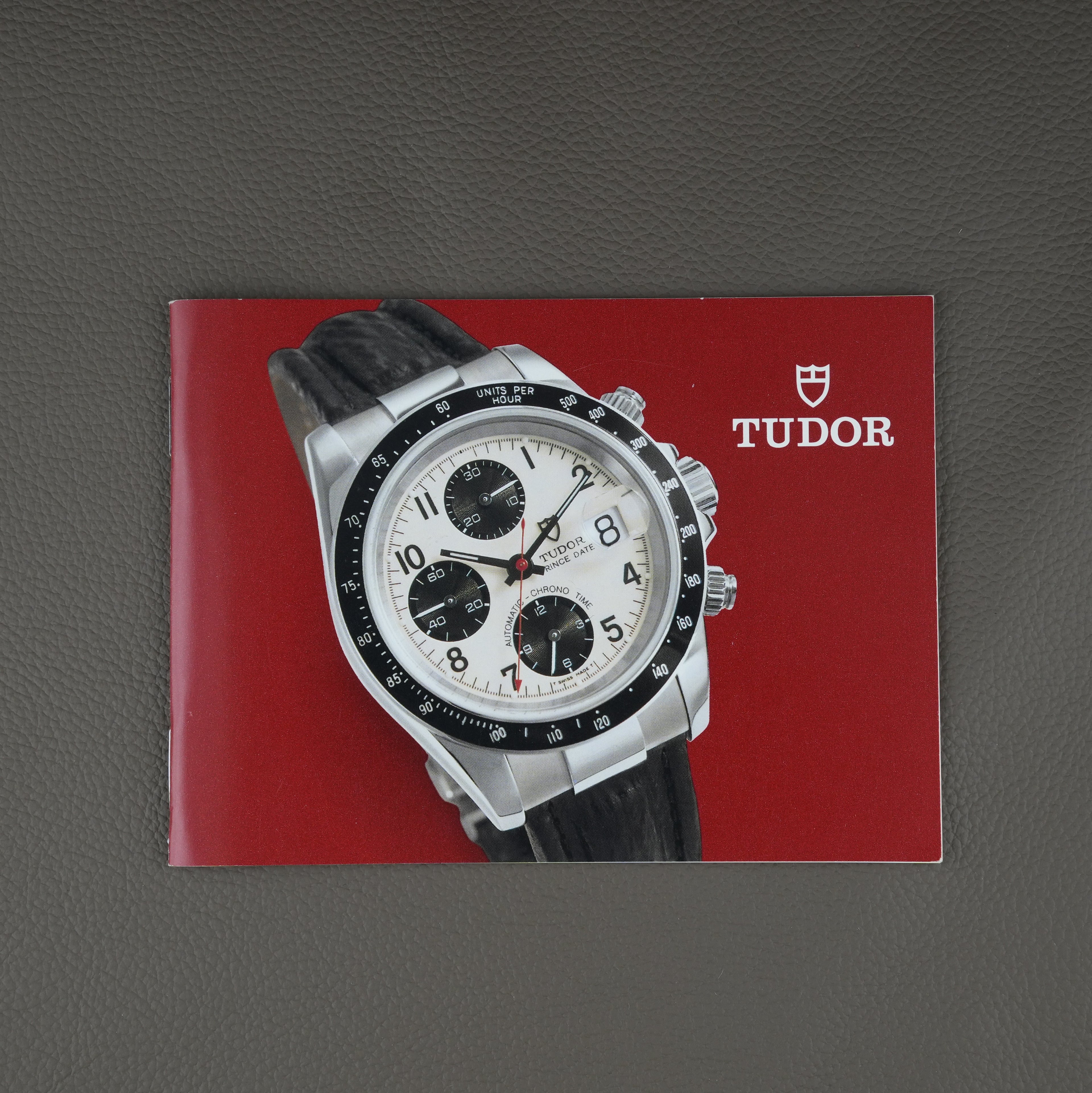 Tudor Prince Date 'Tiger' Chronograph Chrono-Time Booklet/Manual (De. 7.2000)