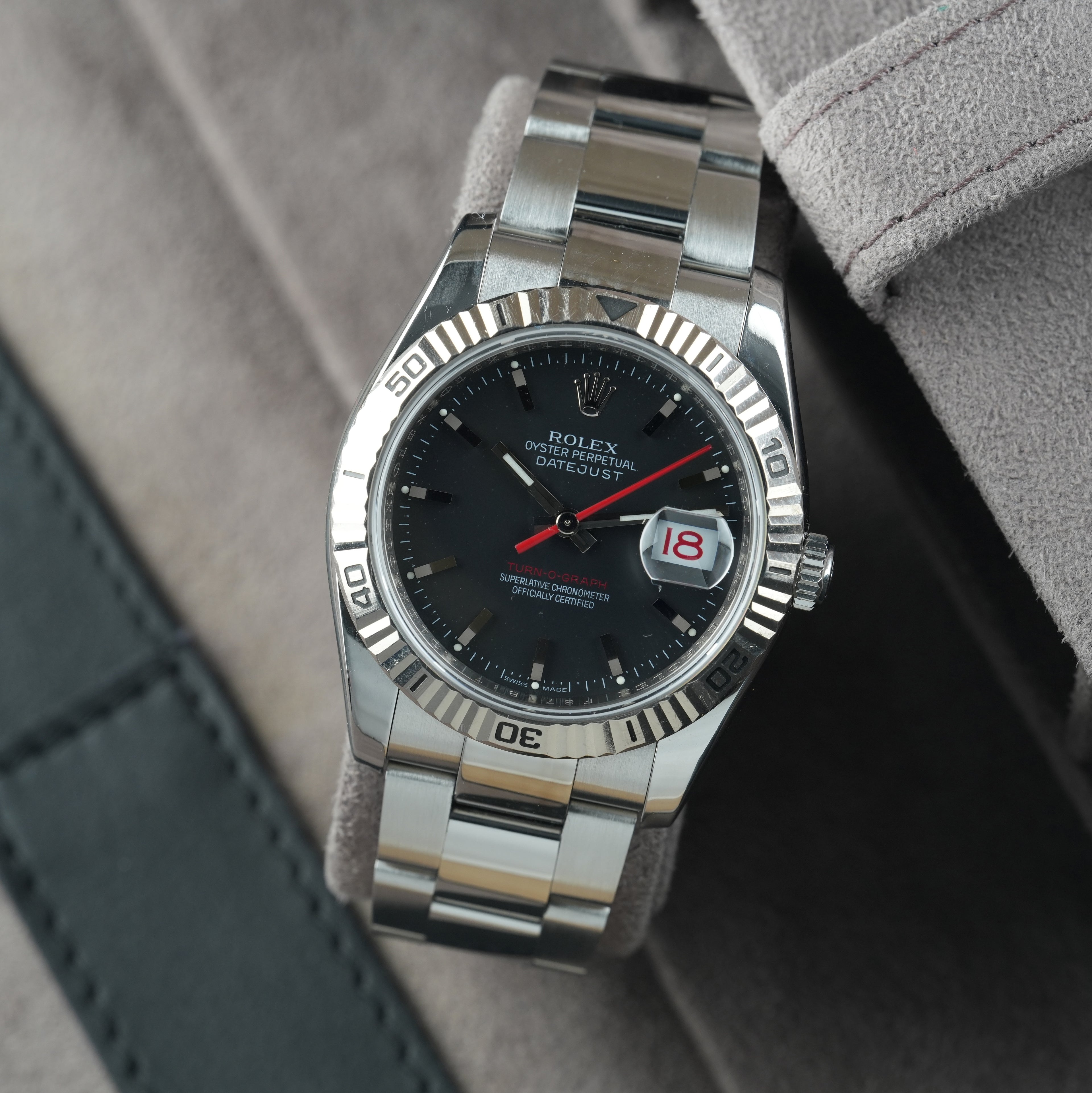 Rolex Datejust "Turn-O-Graph" 36mm ref.116264 'FULL SET' 2005