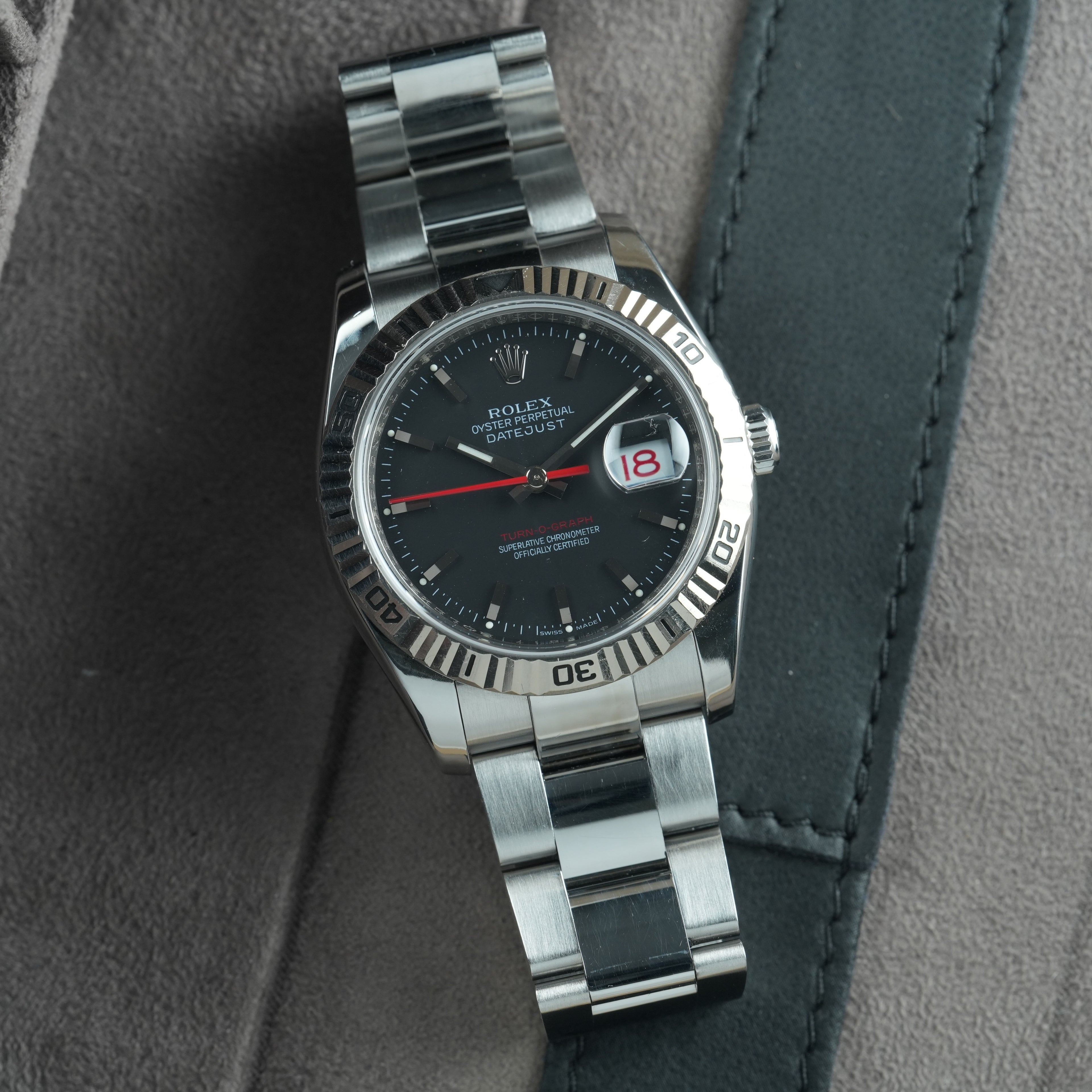 Rolex Datejust "Turn-O-Graph" 36mm ref.116264 'FULL SET' 2005