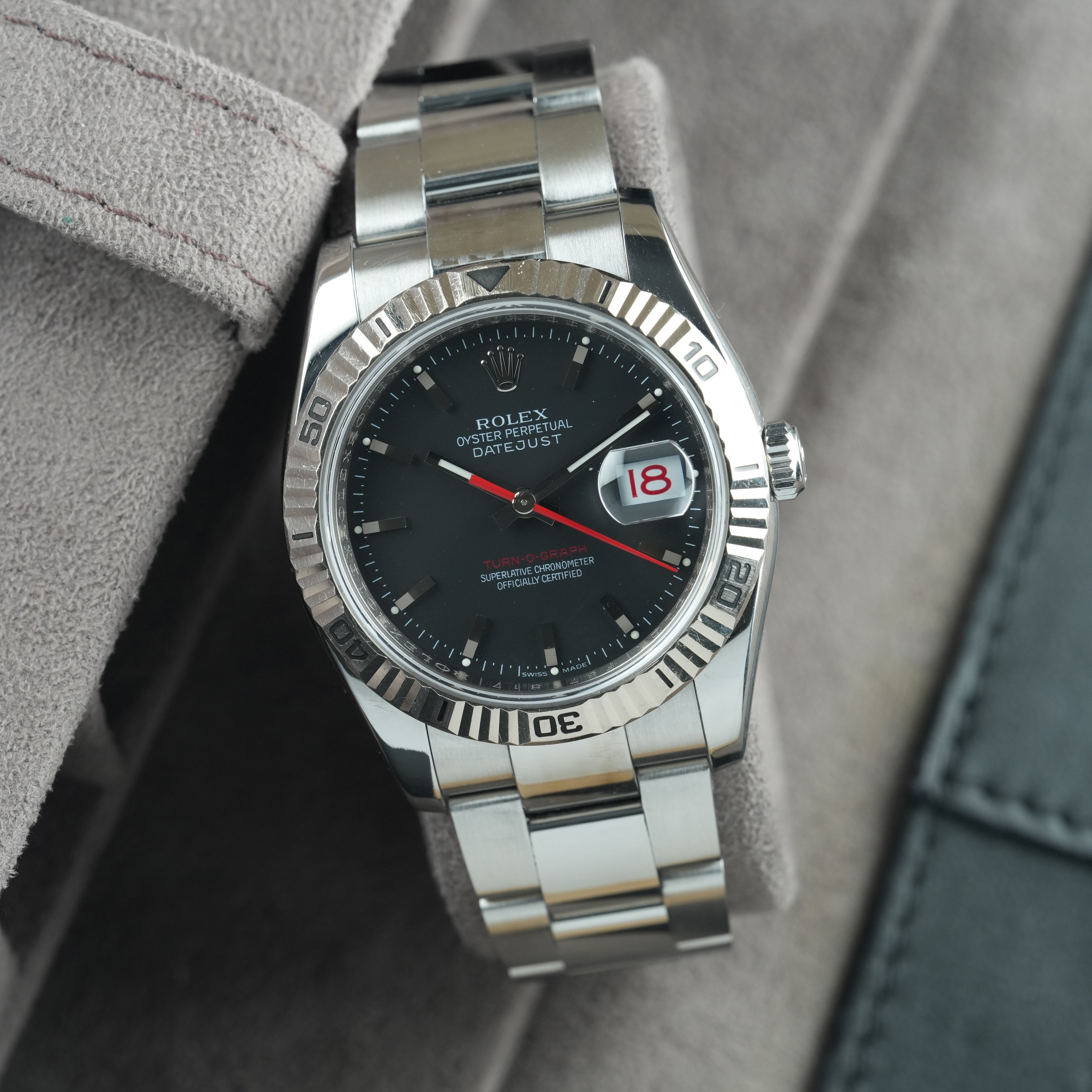 Rolex Datejust "Turn-O-Graph" 36mm ref.116264 'FULL SET' 2005