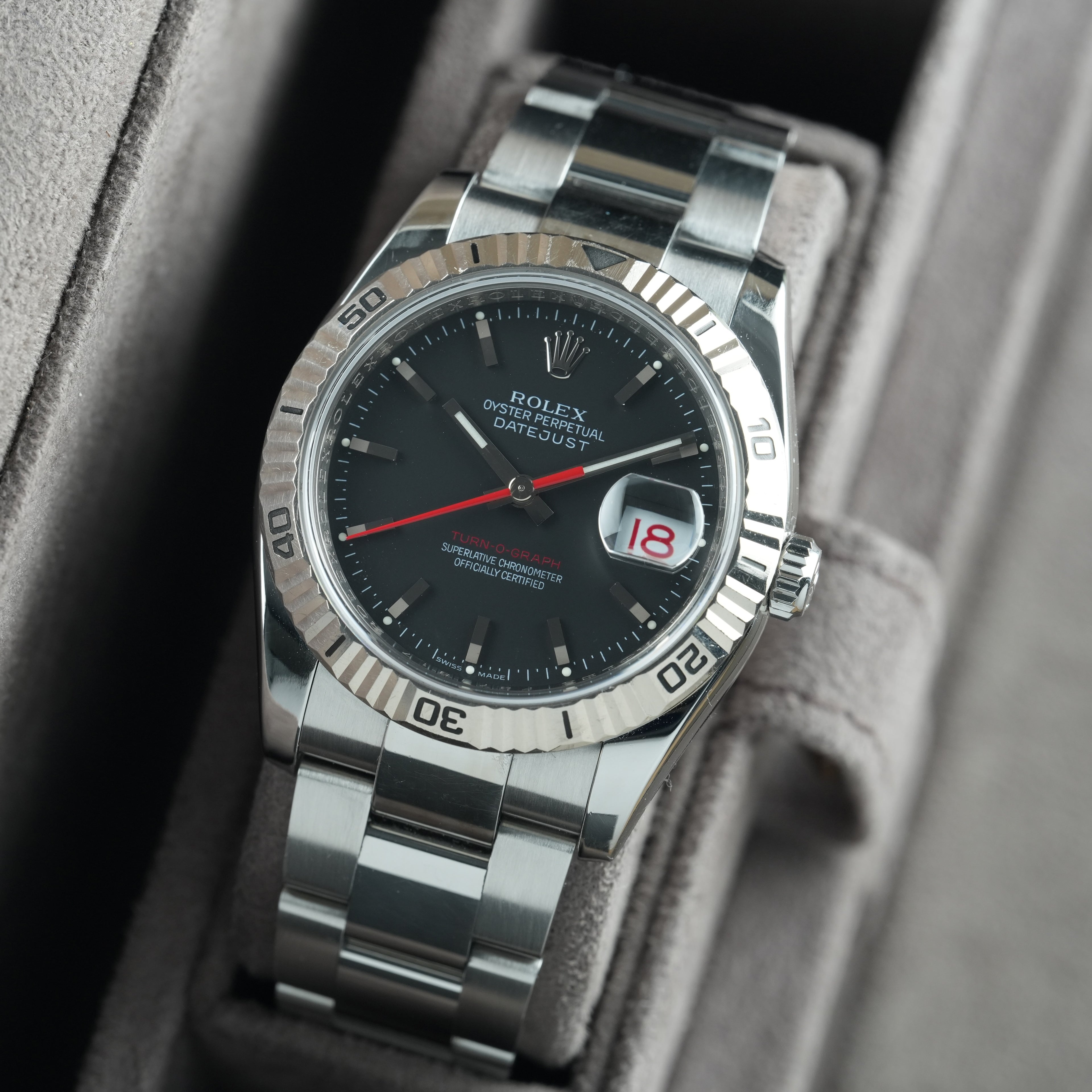 Rolex Datejust "Turn-O-Graph" 36mm ref.116264 'FULL SET' 2005