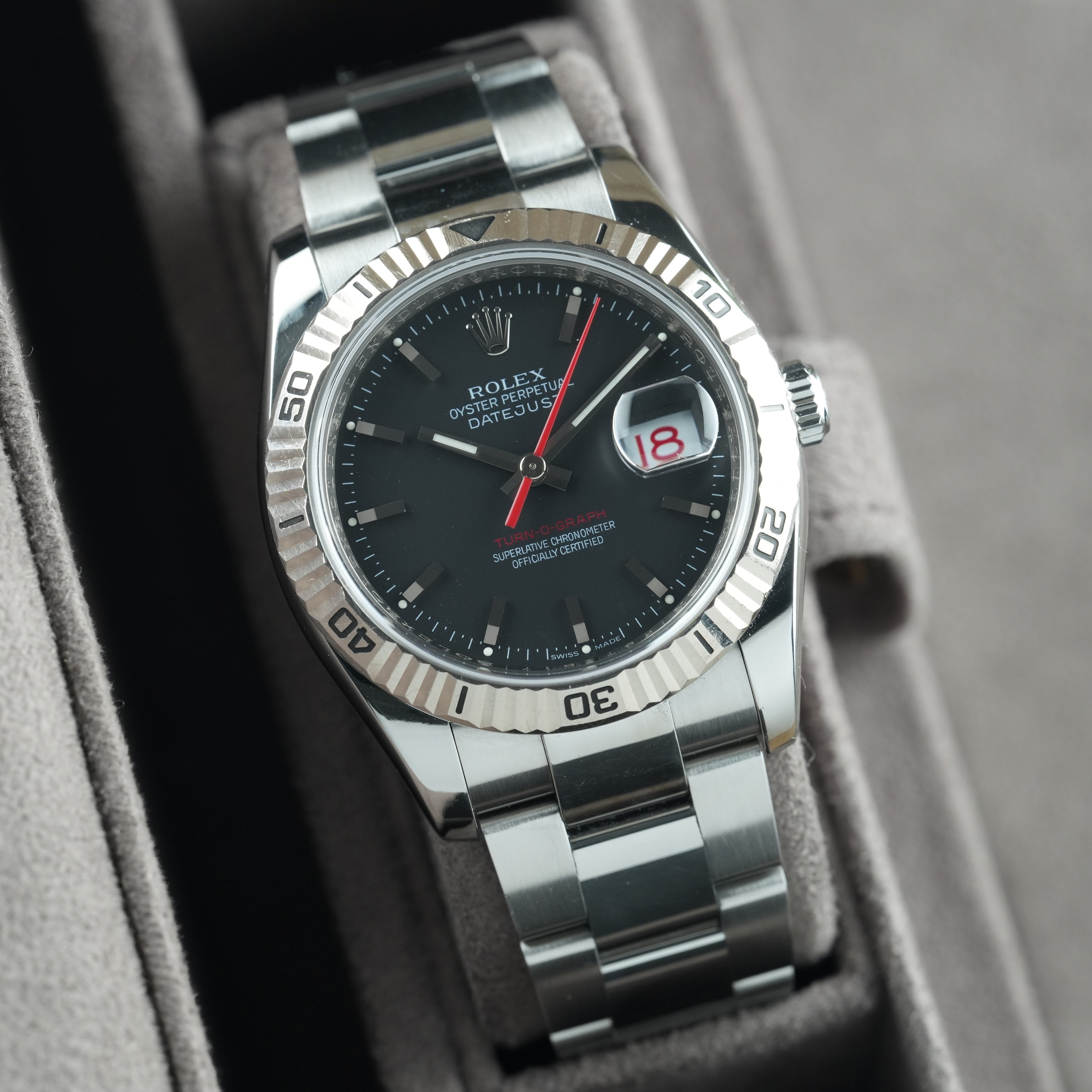 Rolex Datejust "Turn-O-Graph" 36mm ref.116264 'FULL SET' 2005