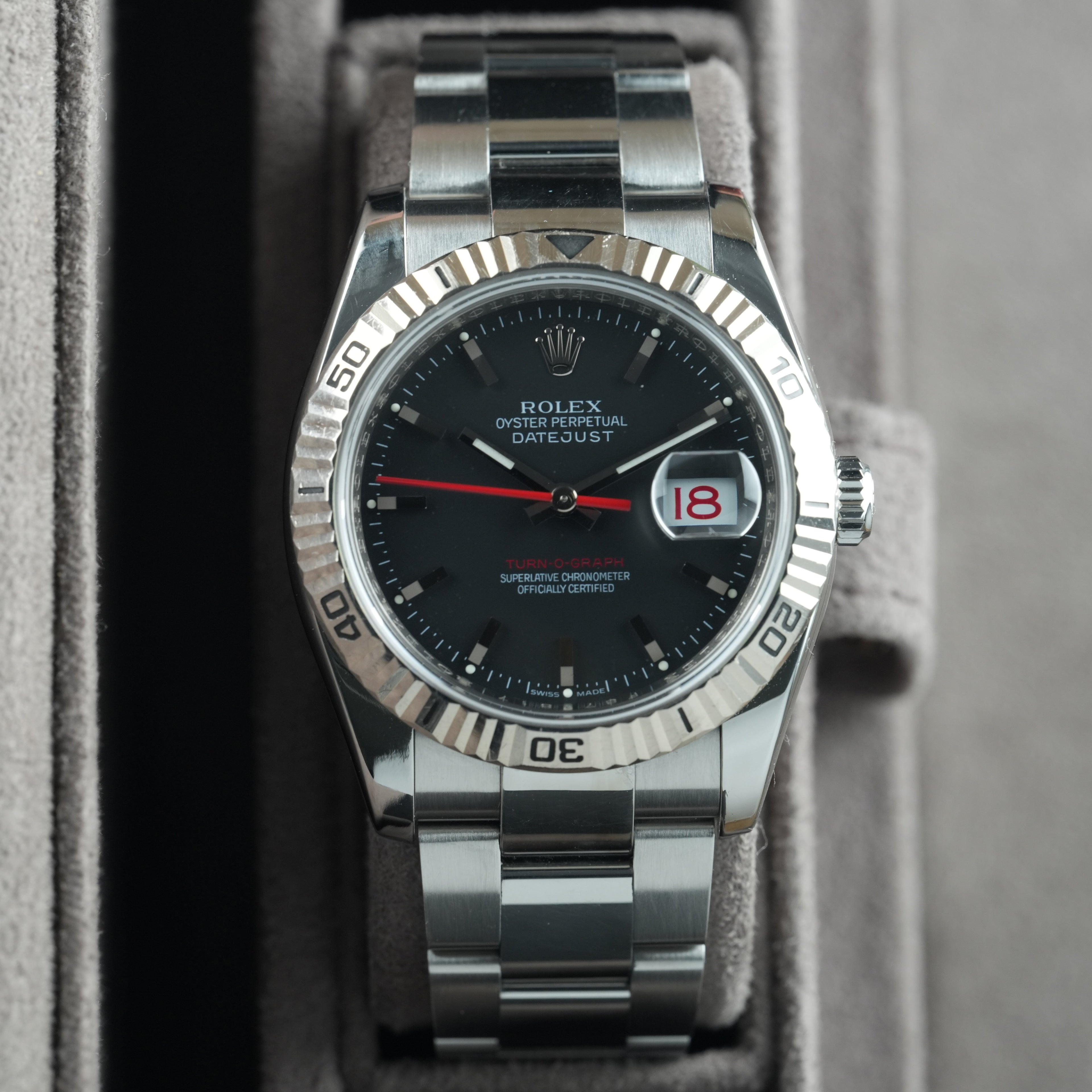 Rolex Datejust "Turn-O-Graph" 36mm ref.116264 'FULL SET' 2005
