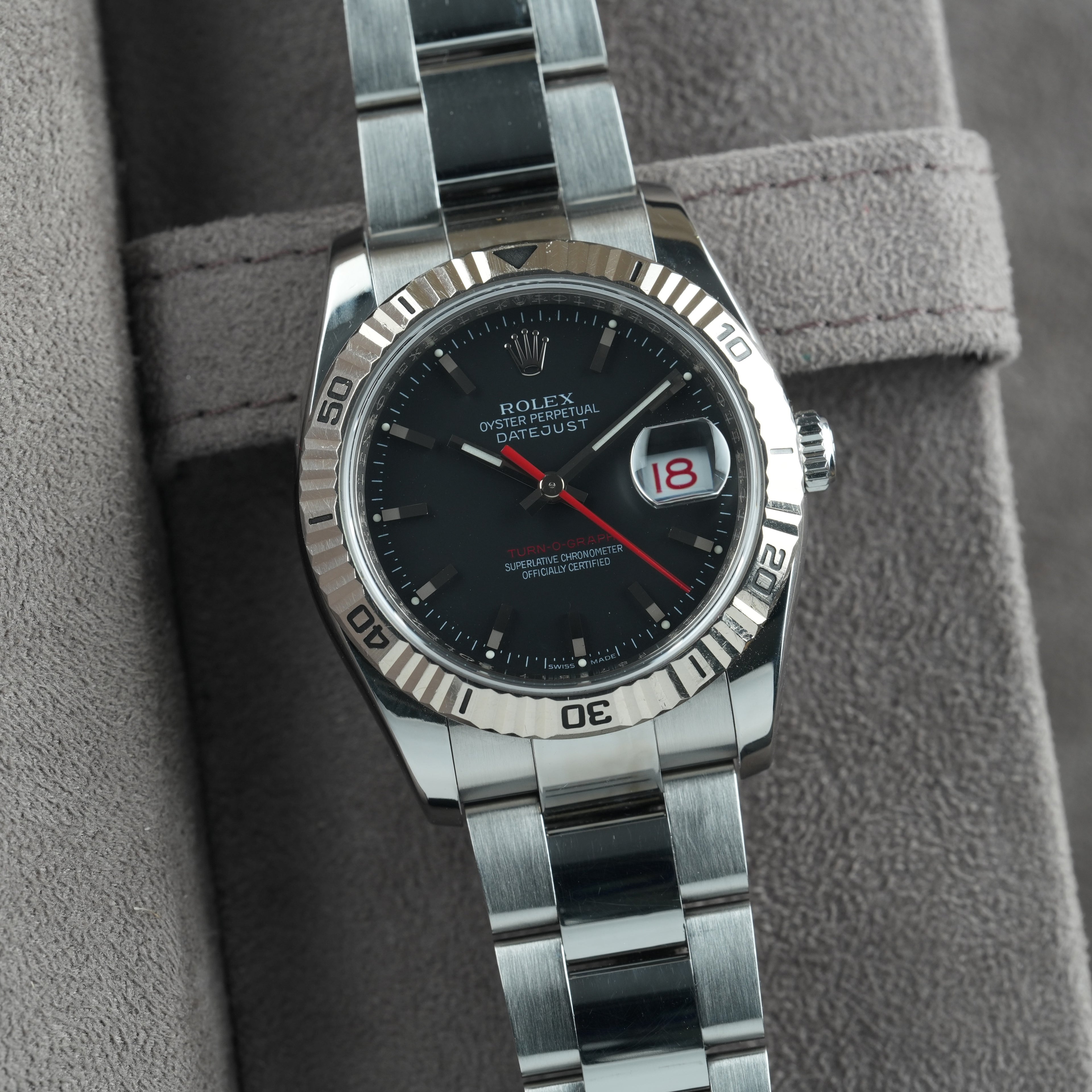 Rolex Datejust "Turn-O-Graph" 36mm ref.116264 'FULL SET' 2005