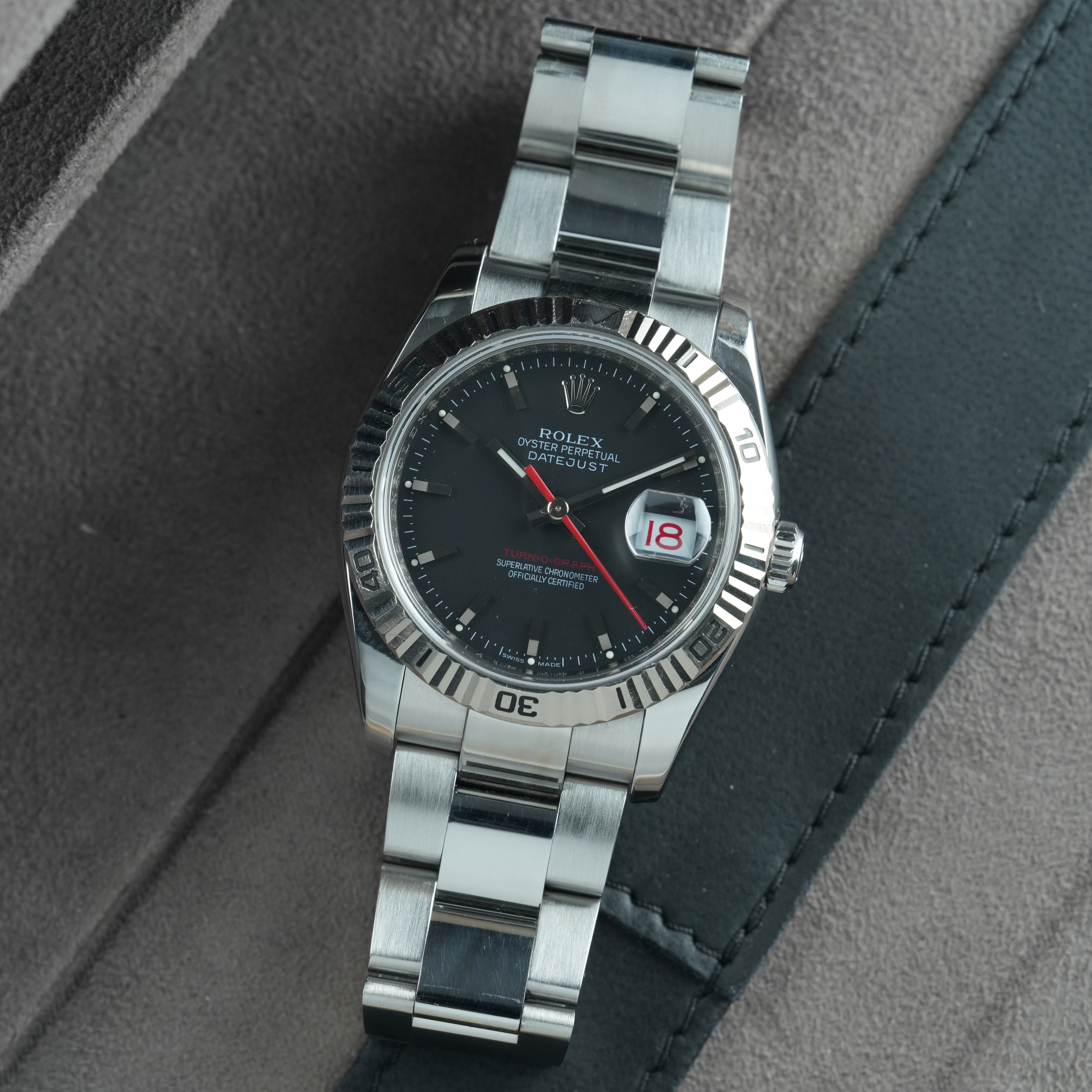 Rolex Datejust "Turn-O-Graph" 36mm ref.116264 'FULL SET' 2005