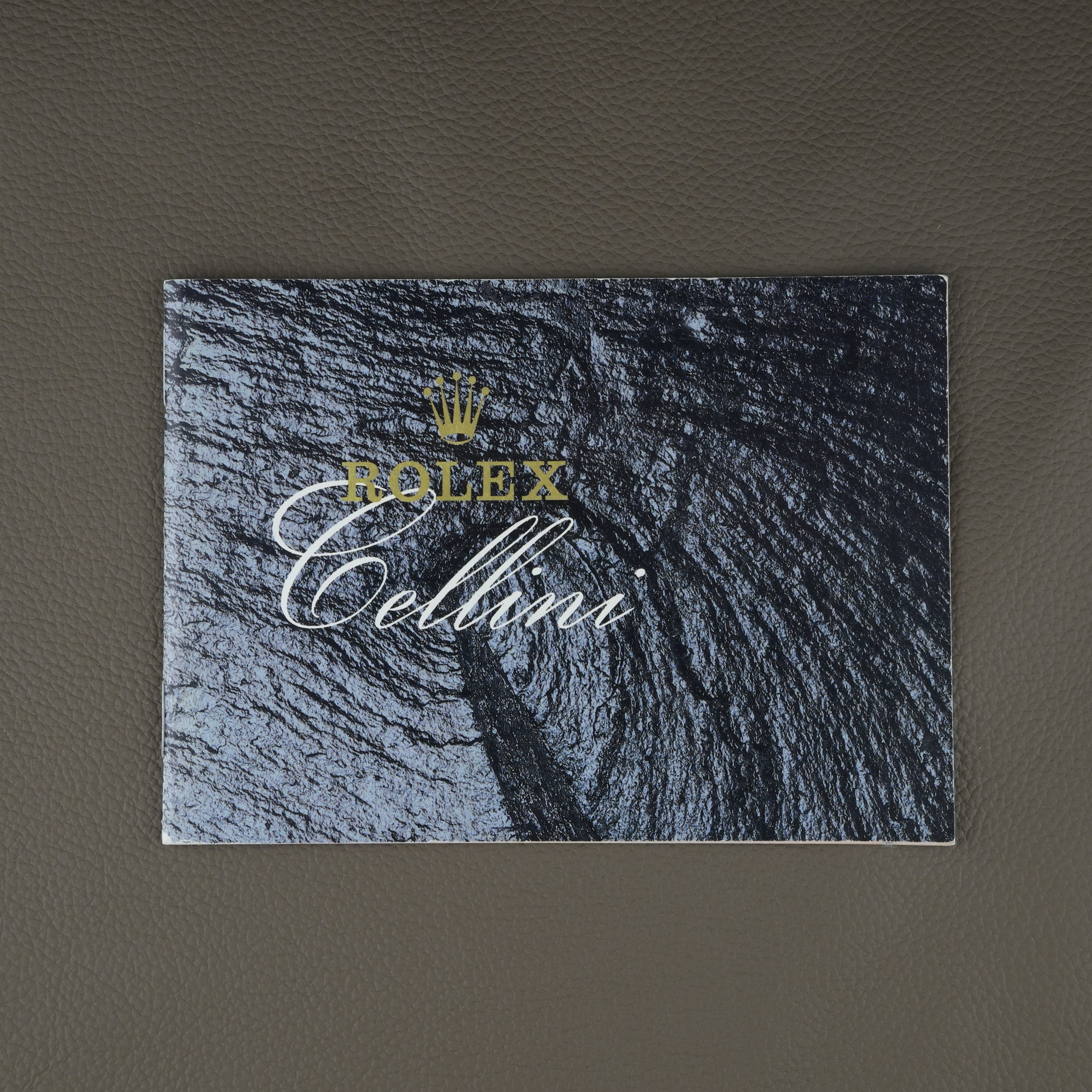 Rolex Cellini 'King Midas' Booklet/Manual (It. 5.1989)