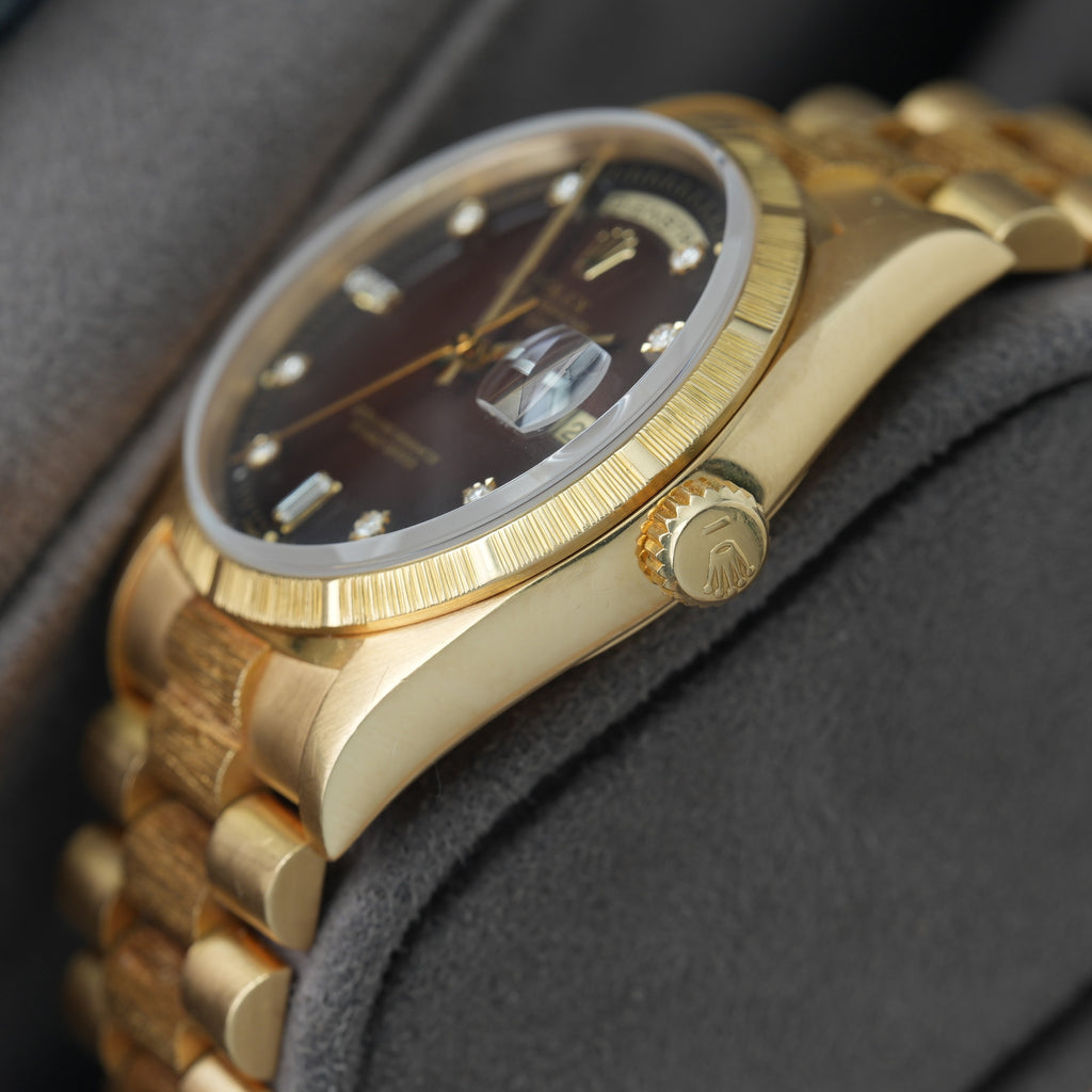Rolex Day-Date 36 Ref. 18248 'Brown Vignette-Degrade Dial' RLX Service