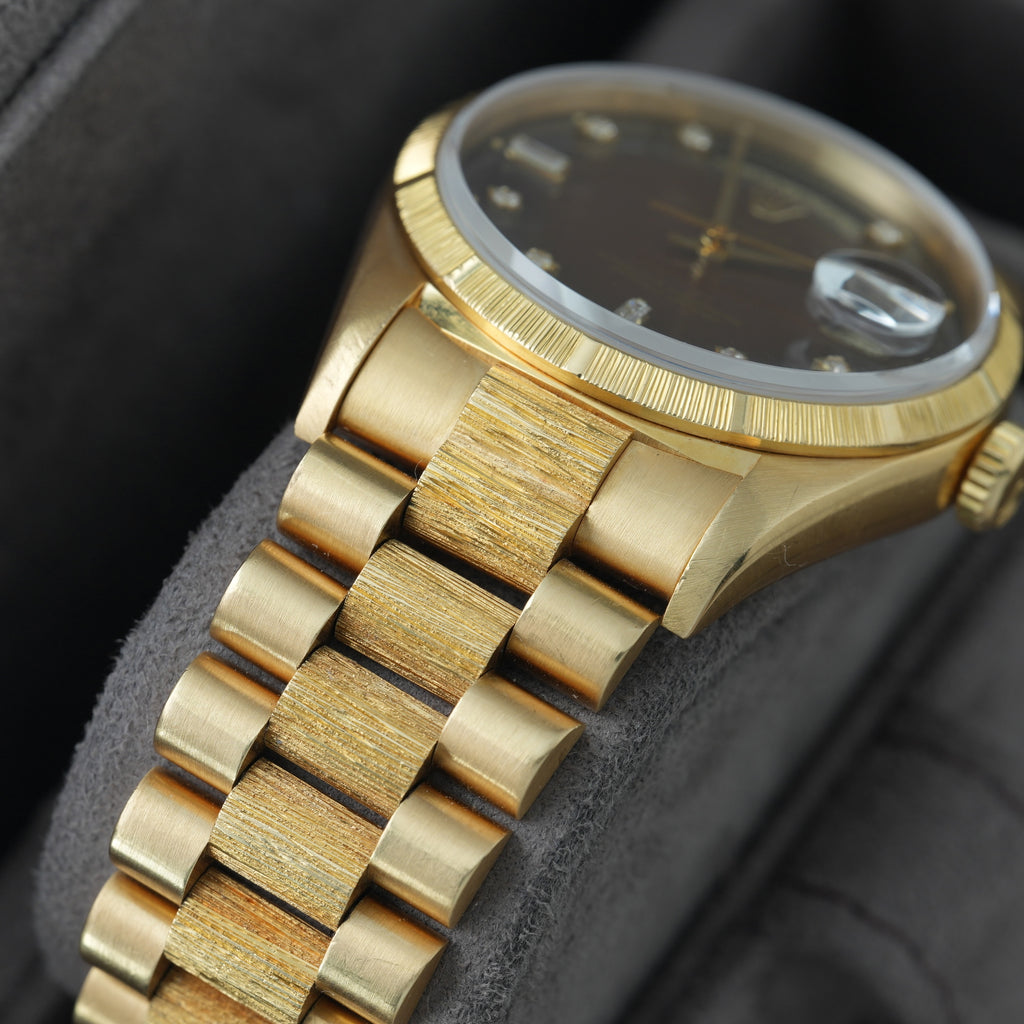 Rolex Day-Date 36 Ref. 18248 'Brown Vignette-Degrade Dial' RLX Service