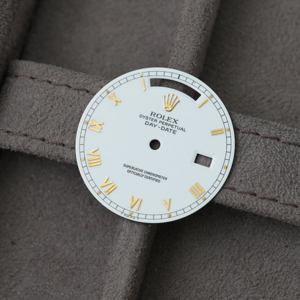 Rolex Day-Date 36 Weiss "Porzellan" Zifferblatt 18238/ 18038